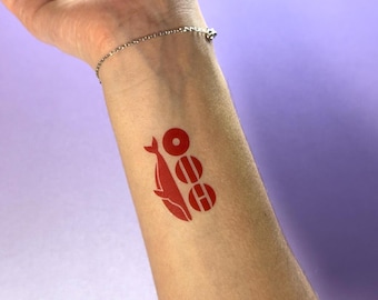 Arirang BTS Temporary Tattoo