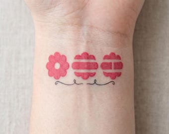 Arirang BTS Temporary Tattoo