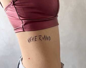 Jimin Temporary Tattoo | BTS Tattoo