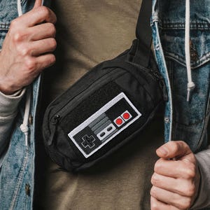 Nintendo Style NES Patch für Rucksack oder Jacke, Retro Gamer Geschenk