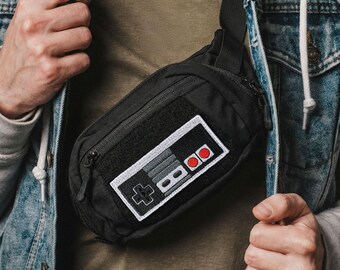 Nintendo Style NES Patch for Backpack or Jacket, Retro Gamer Gift