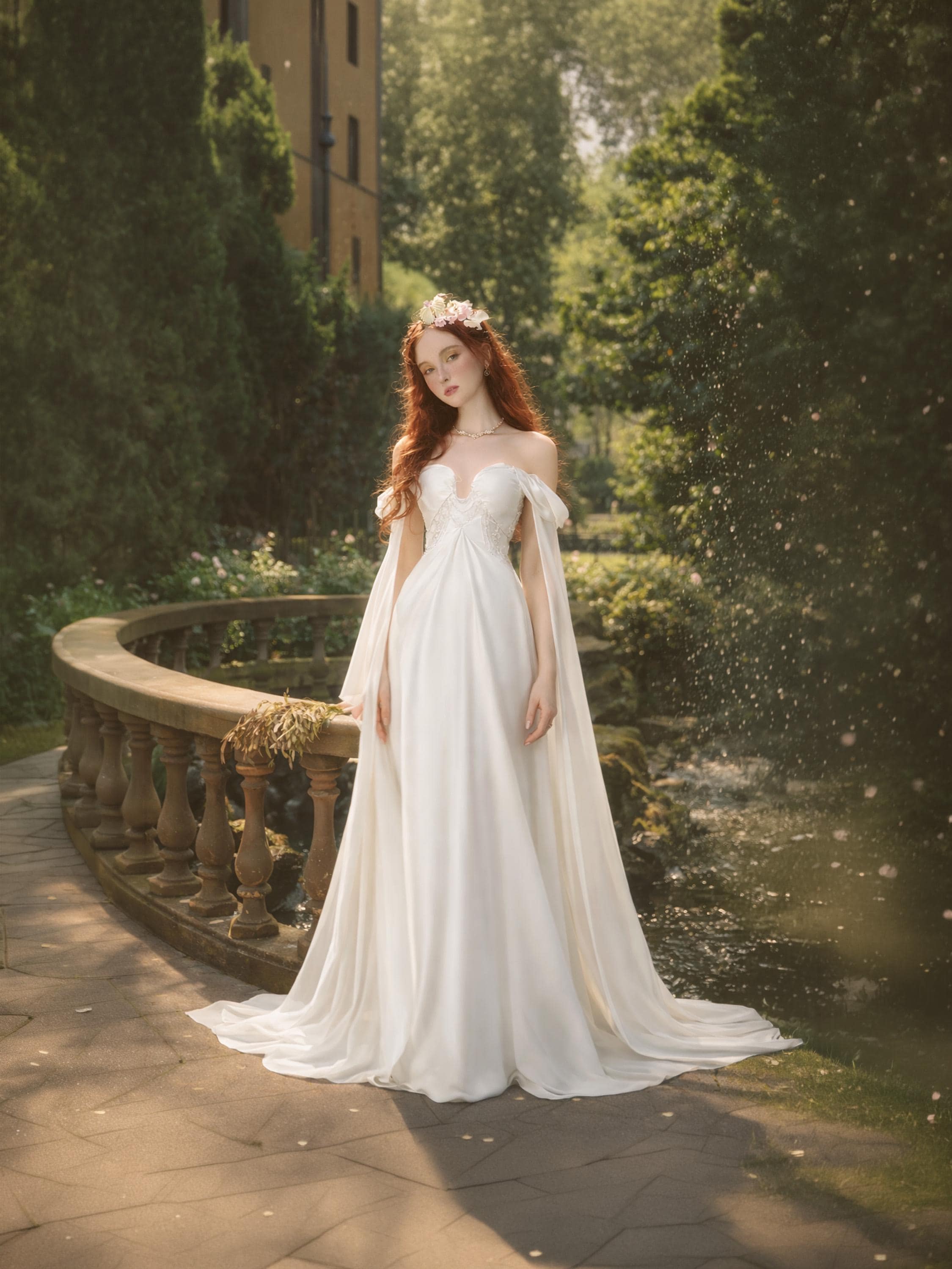 dropped waist dress wedding SUMMER WEDDING DRESS BY LOVE STORY LONDON main image 0