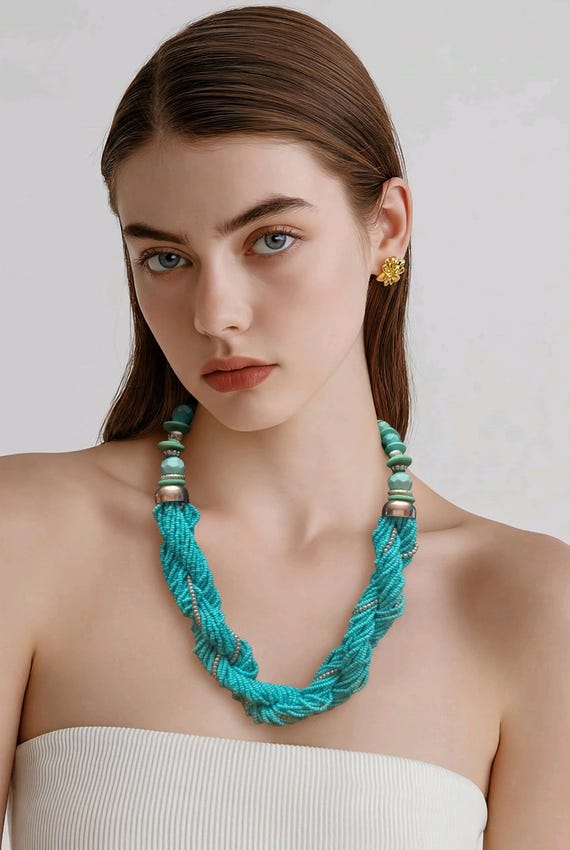 Authentic Chico's design is a multi-strand twiste… - image 1