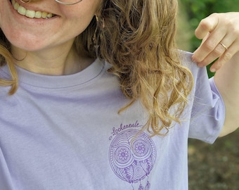 T-shirt Curly Owl – T-shirt oversize en coton biologique