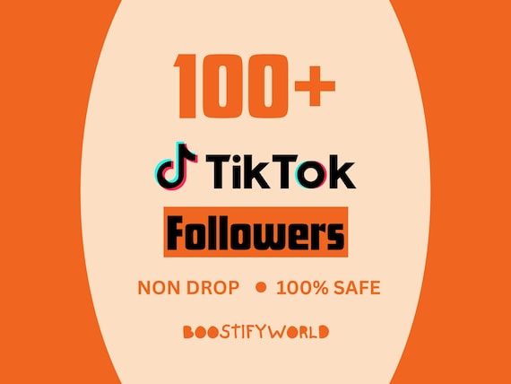 Tiktok Non-Drop High Quality 100% Real Social Media Growth Service, Profile Boost