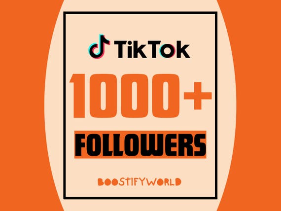 Tiktok Non-Drop High Quality 100% Real Social Media Growth Service, Profile Boost