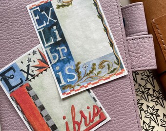 Ex Libris Ex Libris Illustrations imprimables pour agendas et journaux