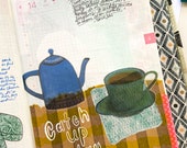 Tea Time Printable Journal Ephemera