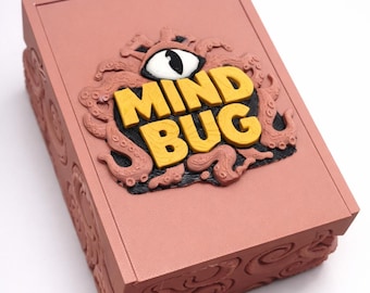 Mindbug Travel Card Box – Compact, Magnetic, Engraved Storage