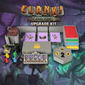 Clank! Catacomben + Uitbreidingen Bordspel Upgrade Kit — Complete Organizer | Snellere Opzet, Betere Presentatie op Tafel