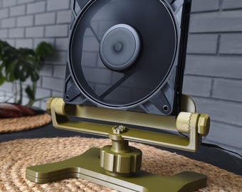 Universal‑Angle Magnetic 140mm Fan Mount — Portable Airflow Anywhere