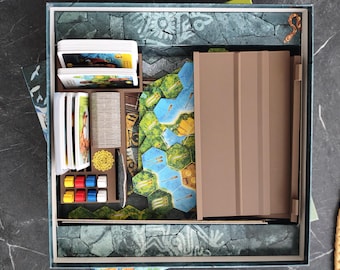 Quest for El Dorado Insert + Magnetic Market Card Holder (Vincent Dutrait Edition)