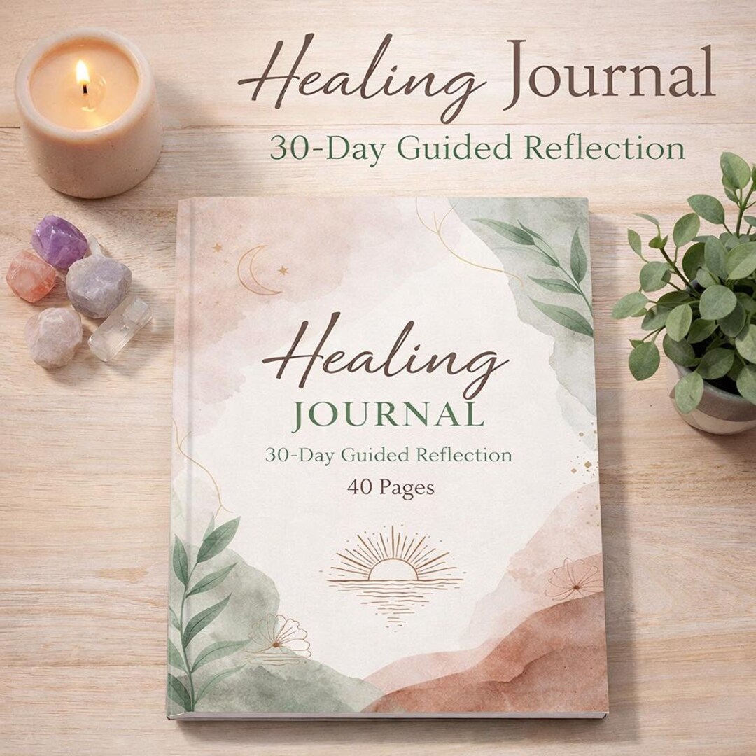 30 Day Healing Journal Printable | Guided Self Reflection Workbook | Shadow Work Journal | Self ...