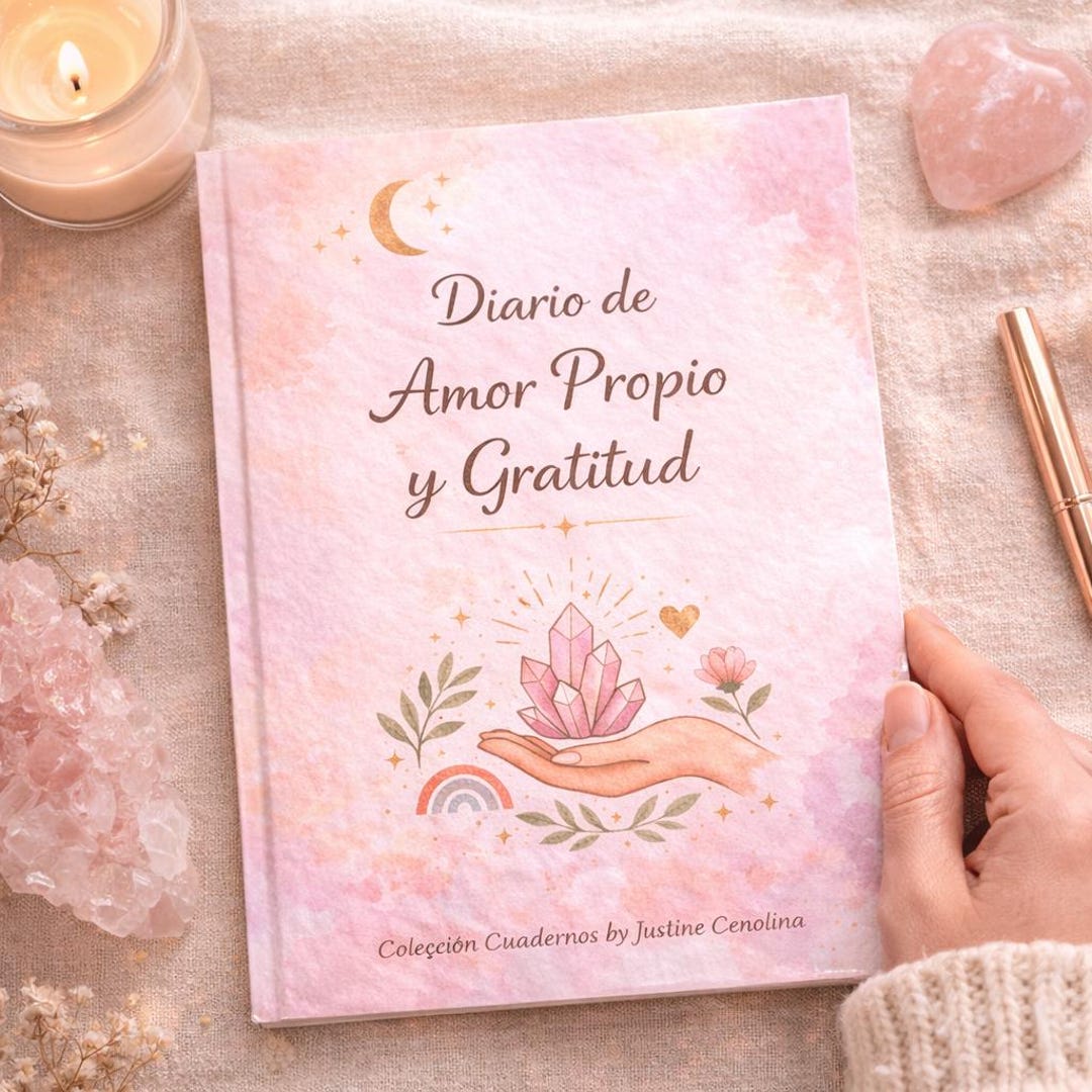 Diario De Amor Propio Y Gratitud Printable | Journal De Autoestima ...