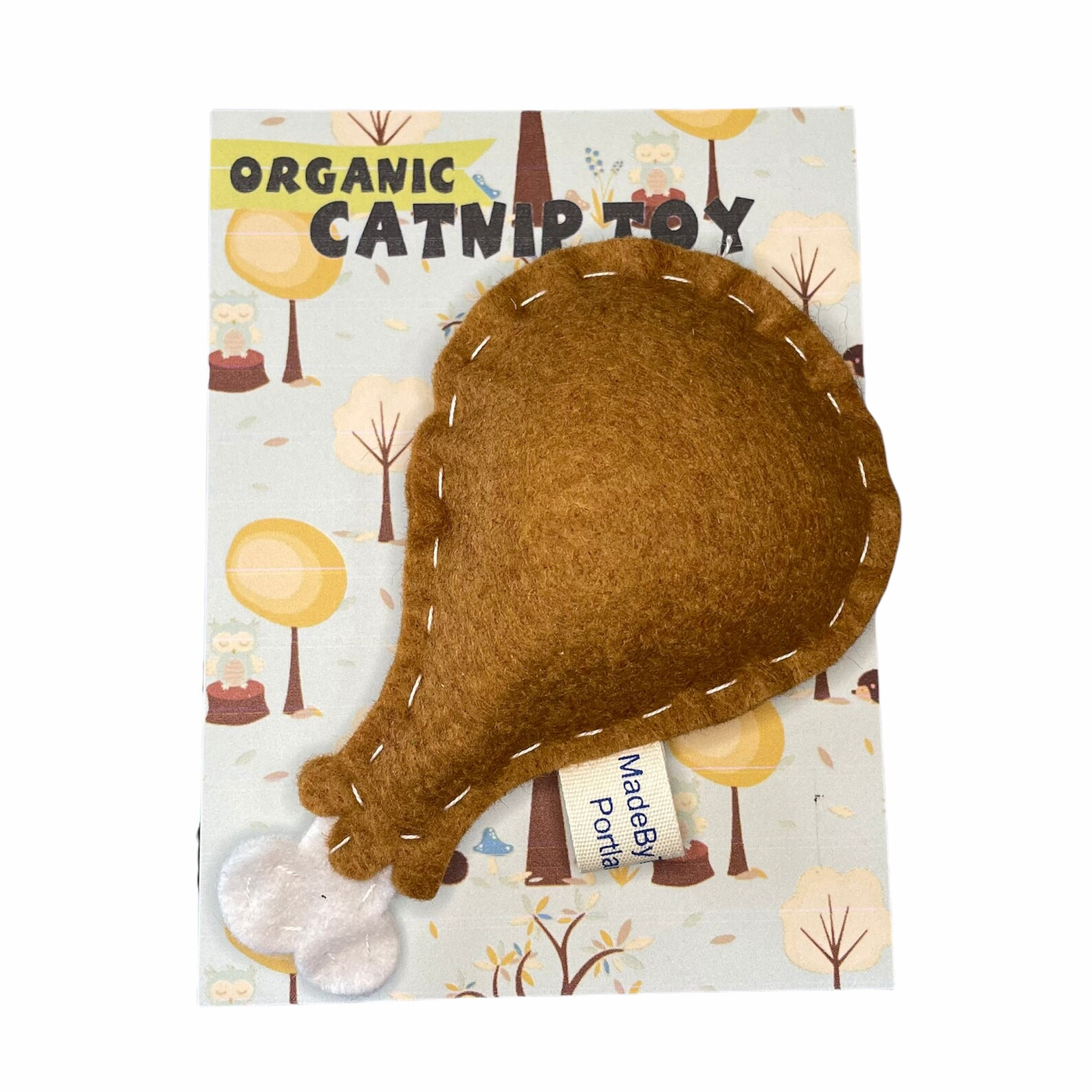 Drumstick Cat Toy Organic Catnip Woolblend Felt Etsy