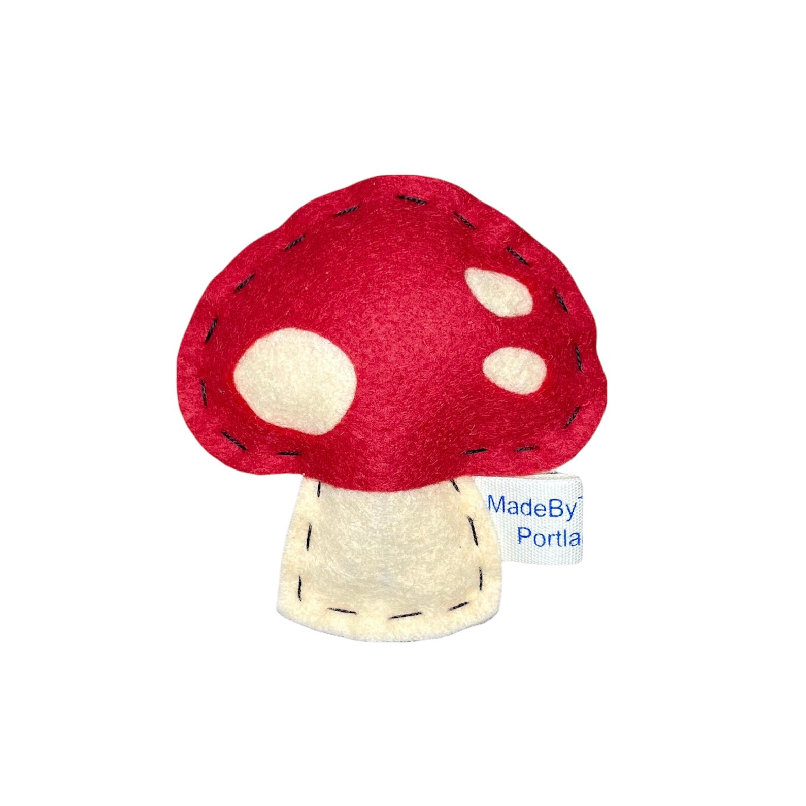 Mushroom Cat Toy Organic Catnip Woolblend Felt Etsy