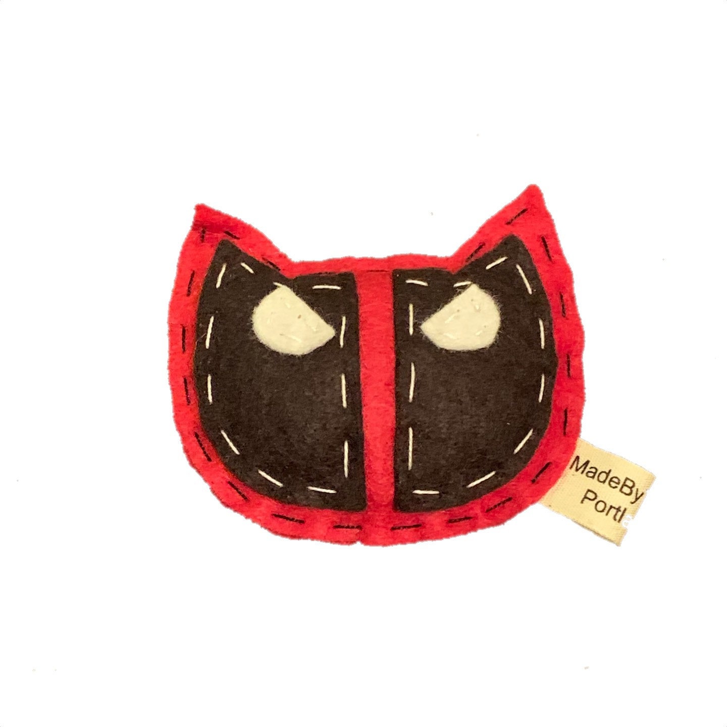 Deadpool Cat Toy Organic Catnip Woolblend Felt Etsy