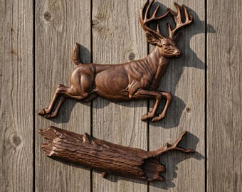 Buck Jumping 3D-reliëf CNC-bestand | VCarve CRV + Toolpaths | Digitale download houtsnijwerk