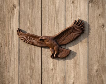 Flying Eagle 3D-reliëf CNC-bestand | VCarve CRV + Toolpaths | Digitale download houtsnijwerk