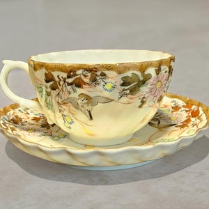 Japanese Antique Tea Set Birds - Etsy