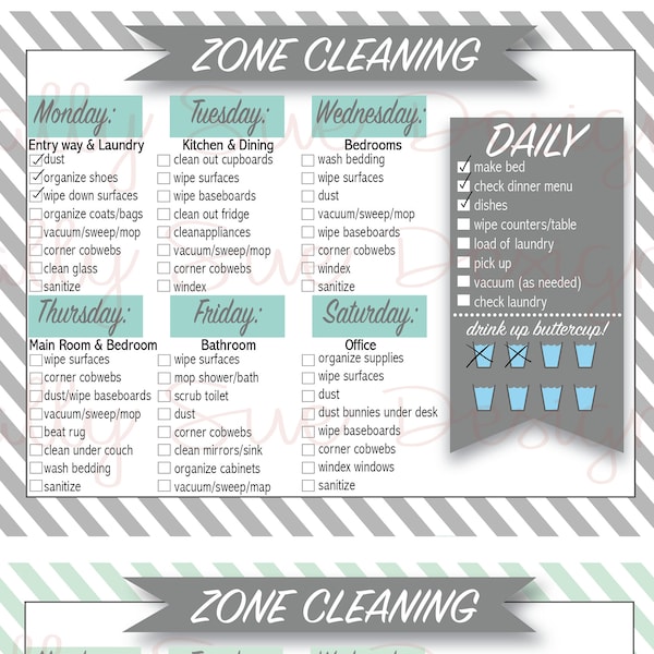 Fly Lady Printable Etsy