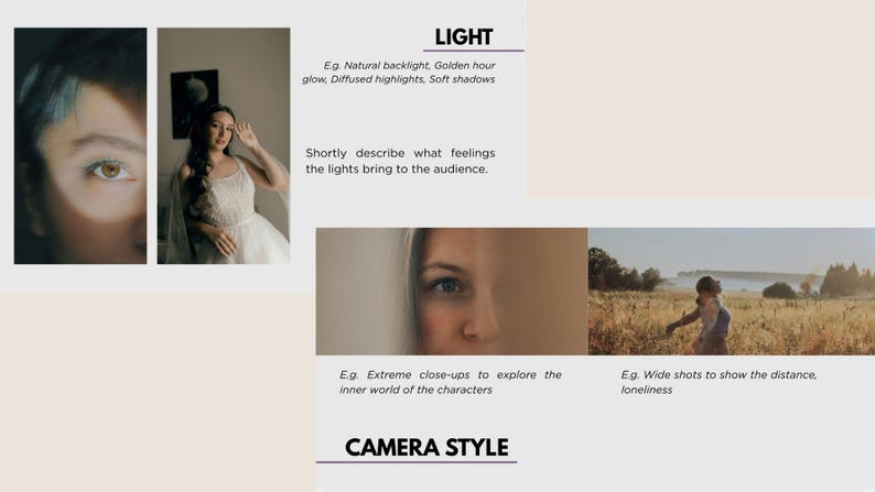 Film Pitch Deck Template for Canva - Etsy