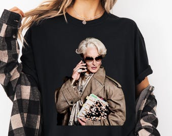 Miranda Priestly Shirt, The Devil Wears Movie Tee Shirt, Fashion Boss Lady Graphic Tee, Gift For Fashion Lover, That's All Shirt
