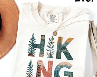 Comfort Colors® Hiking Shirt: Mountain Adventure Graphic Tee