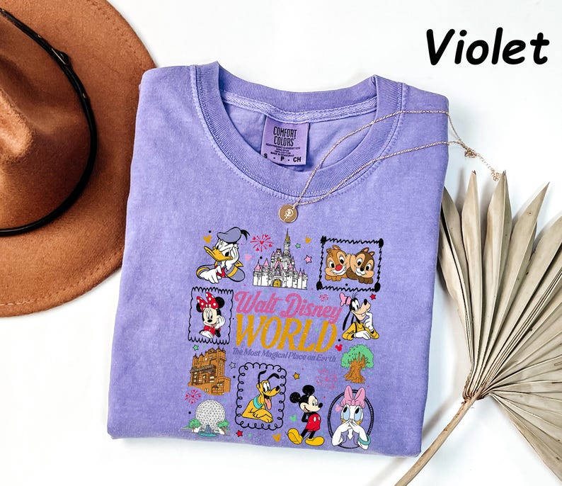 Comfort Colors® Disneyworld Shirt, Disney Girls Trip Shirts, Mickey and Friends Shirt, Disney Vacation Shirt, Disneyworld Family Trip Tee Bild 3