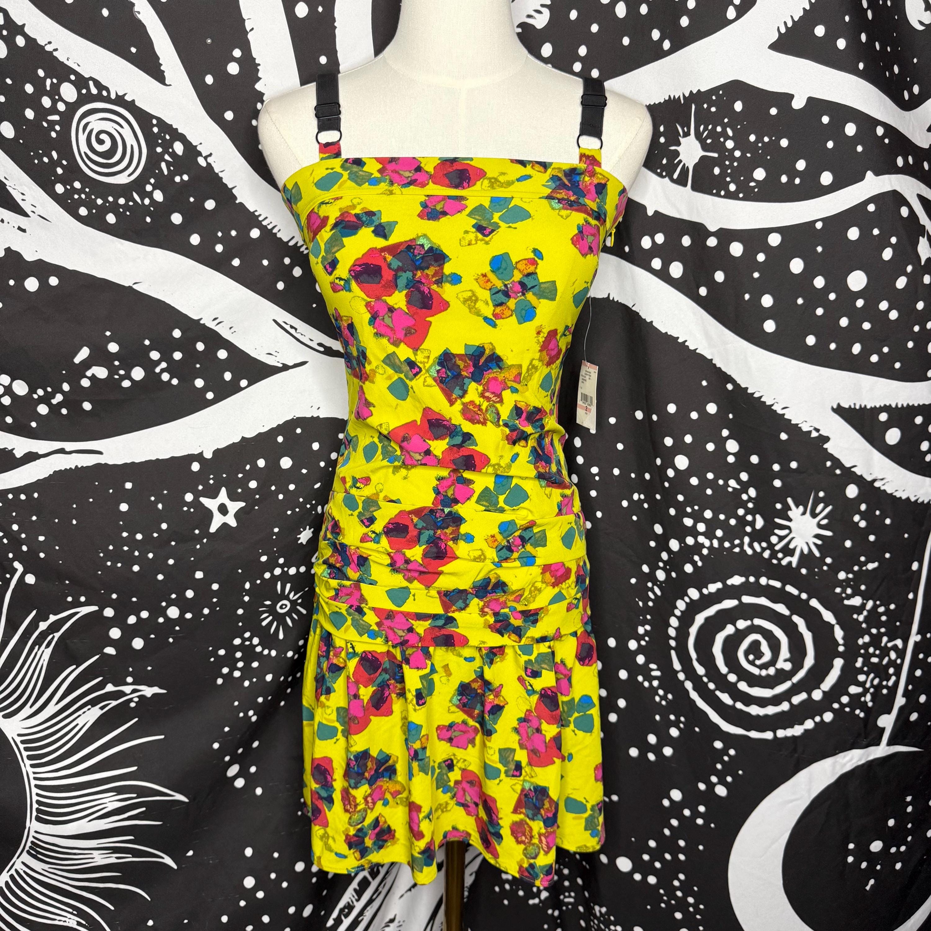 green emerald velvet dress Strapless Rachel Green Short Dress Yellow Embroidered Dress Prom Homec   Hoprom