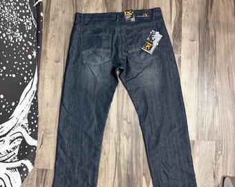 Denim Culture Relaxed Fit Men's Dark Indigo Jeans