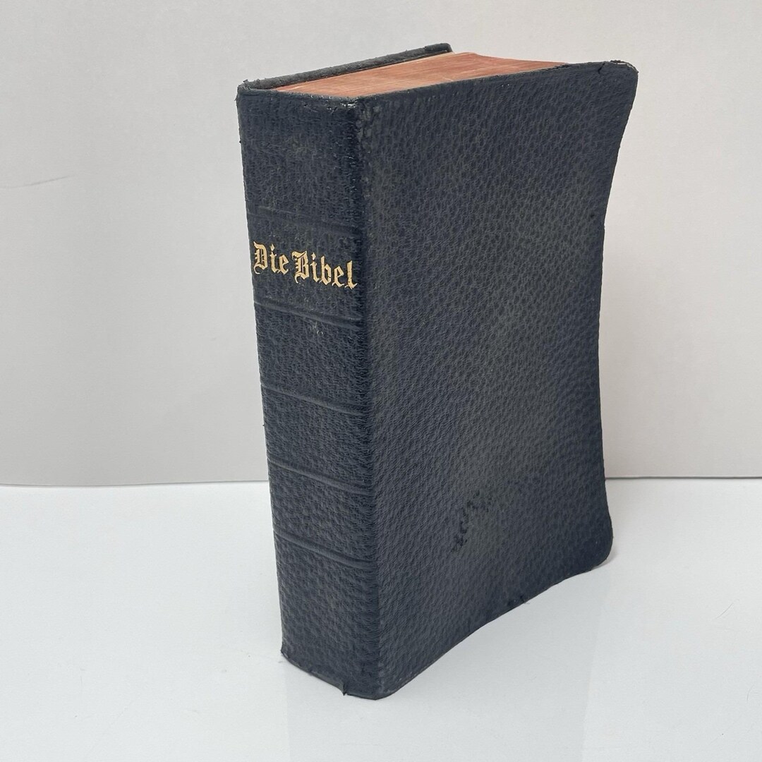 ANTIQUE 1911 German Holy Bible Die Bibel D. Martin Luther American ...