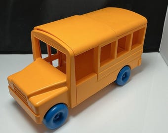 Autobús escolar Tupperware TupperToys vintage de 1987