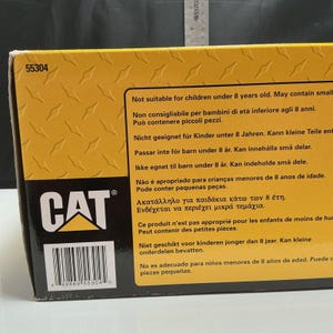 Excavadora raspadora Norscot CAT 385BL a escala 1:64, de metal fundido a presión, juego de caja 55304, sin sombrero. imagen 15