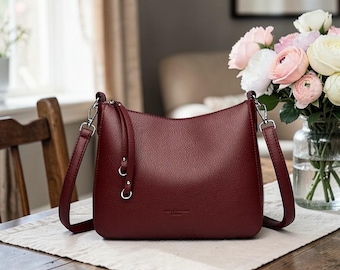 Borsa a tracolla in morbida pelle, stile lussuoso, casual, da donna, ideale per chilometraggio e spostamenti quotidiani.