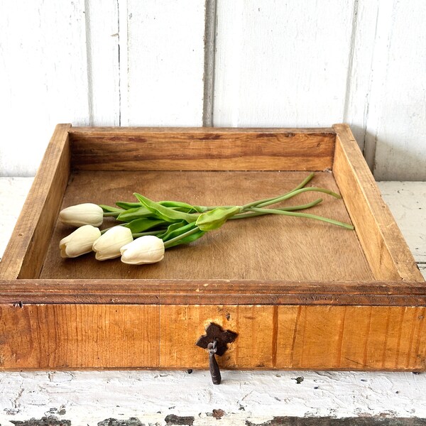 Vintage Wood Drawer/Tray/Box Salvage Wood Drawer