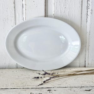 Antique English Ironstone Platter J & G Meakin England 14 1/2” x 10 1/2”