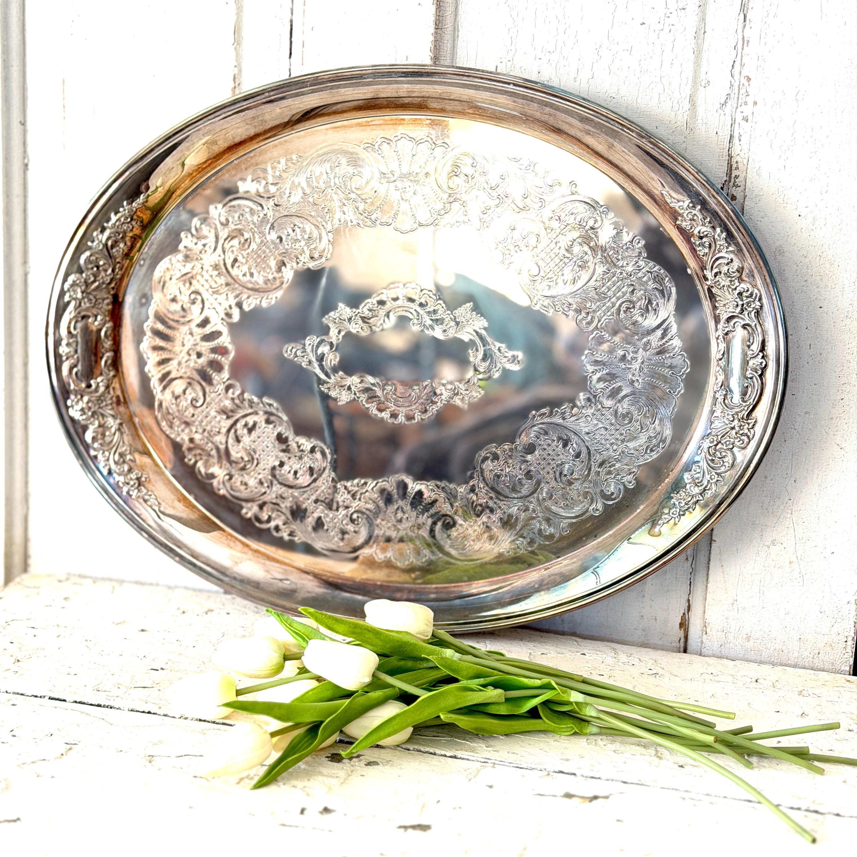 Oneida Silver Tray - Etsy