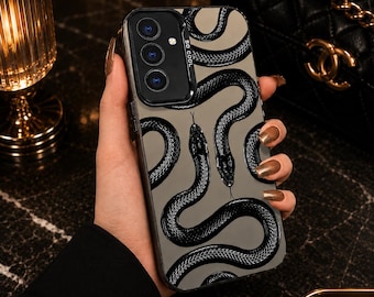 Funda para Samsung Galaxy con estampado de lujo / Funda antigolpes con estampado animal, regalo para mujer