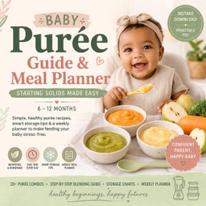 Guida alle pappe per neonati, pianificatore dei pasti