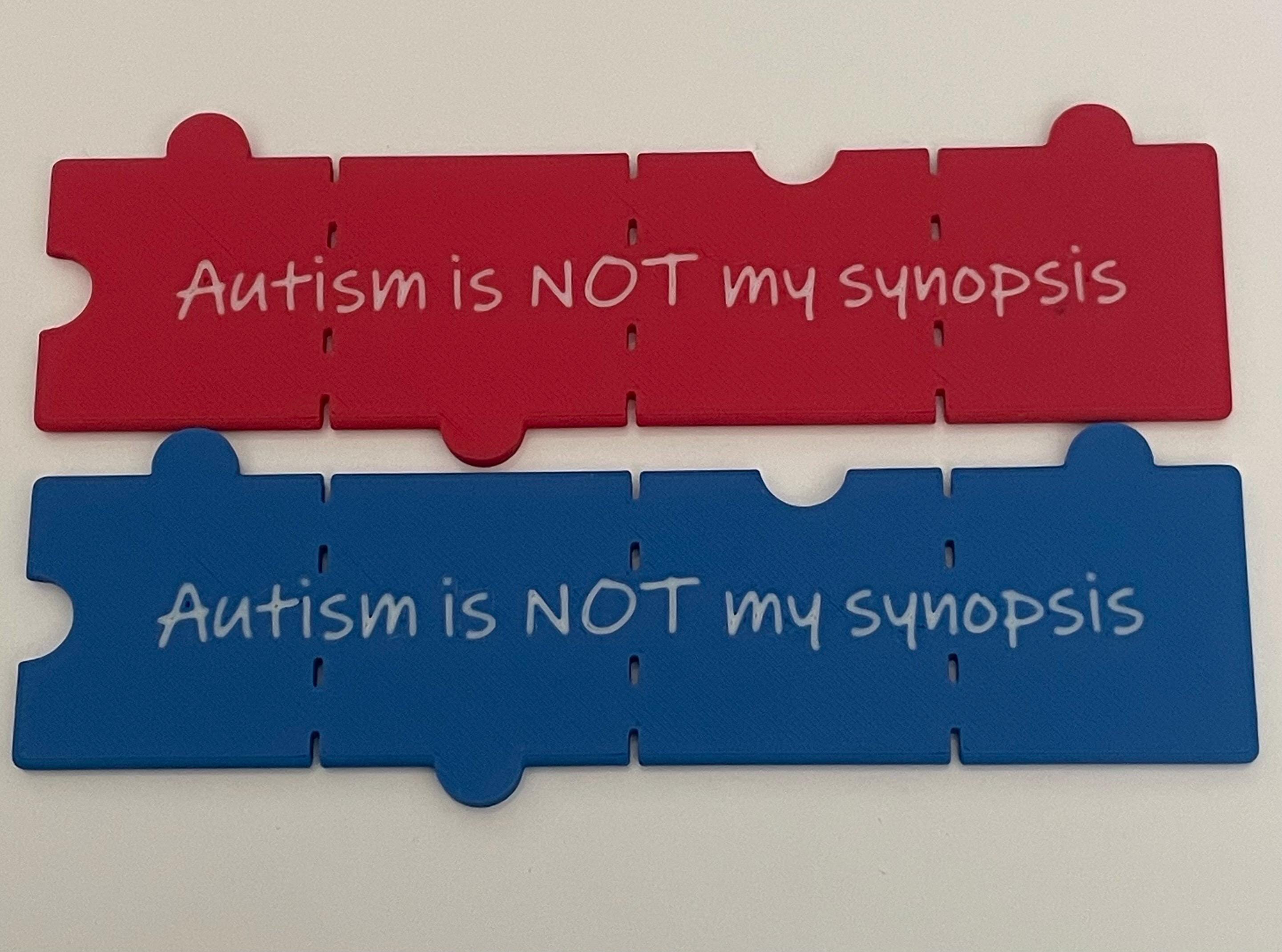 Puzzle Piece Bookmark | Autism Awareness Reading Marker | 3D Printed ...