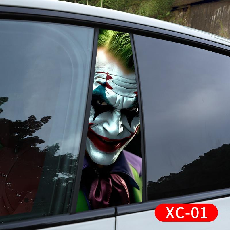 AUTOAUFKLEBER JOKER 60CM B37 Gesicht Seiten Hauben Tuning Folie JDM DUB Schocker EUR 29,90 - DE