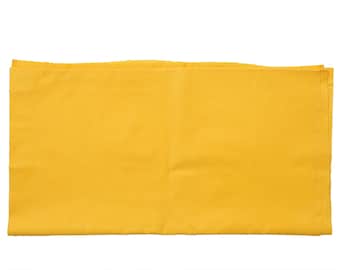 My God Gift Pooja Aasan/Asan para Puja y Mandir Puja Altar Tela Impresa Pooja Chowki Assan Mat para Mandir (1x1 Metro) II Amarillo