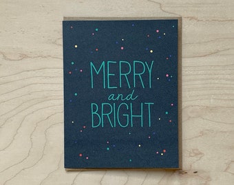 Merry and Bright | Greeting Card