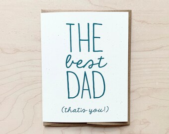 The Best Dad | Greeting Card