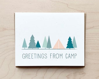Greetings from Camp | Greeting Card