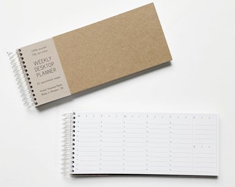 Undated Weekly Desktop Planner | Appointments