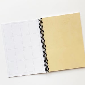 Undated Monthly Planner & Journal LARGE 16 Months image 4