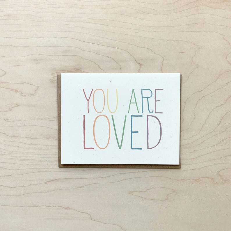 You Are Loved Greeting Card zdjęcie 4