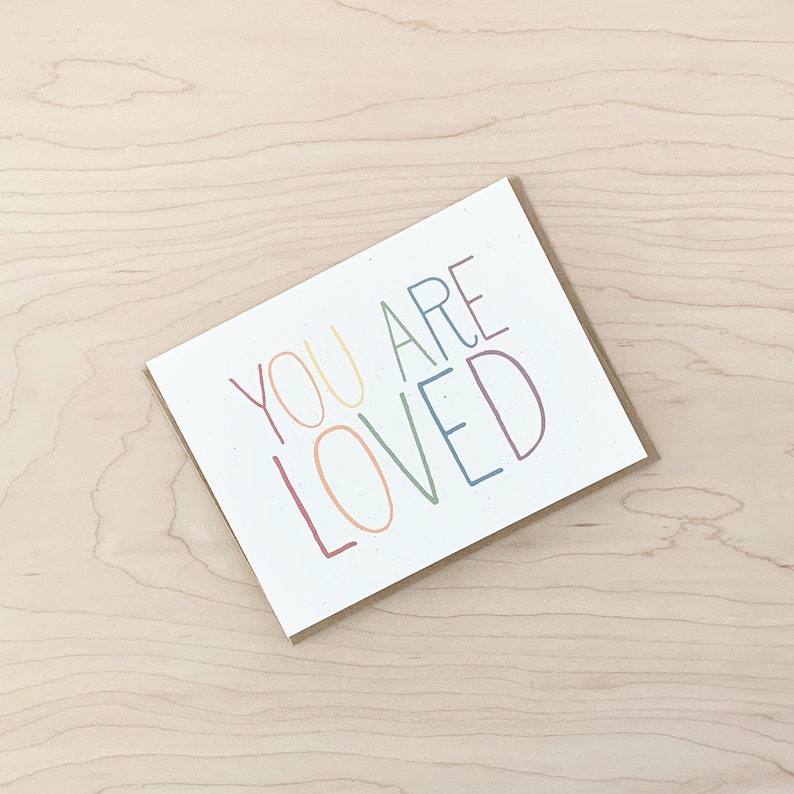 You Are Loved Greeting Card zdjęcie 2